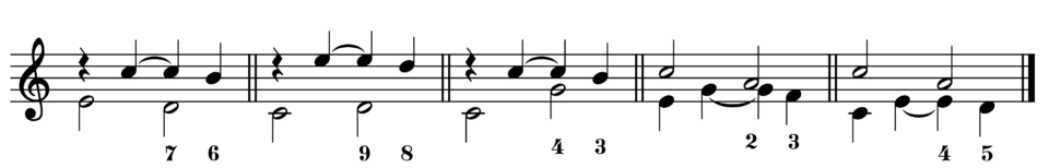 Simple Dissonances